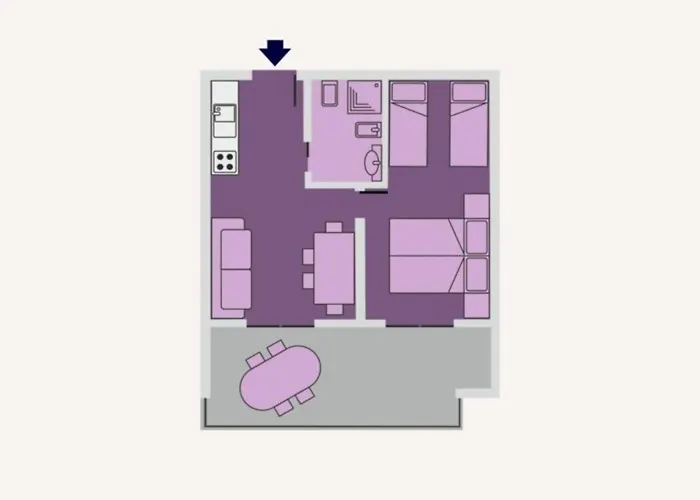 Sunlit Terrace Steps From The Sea アパート